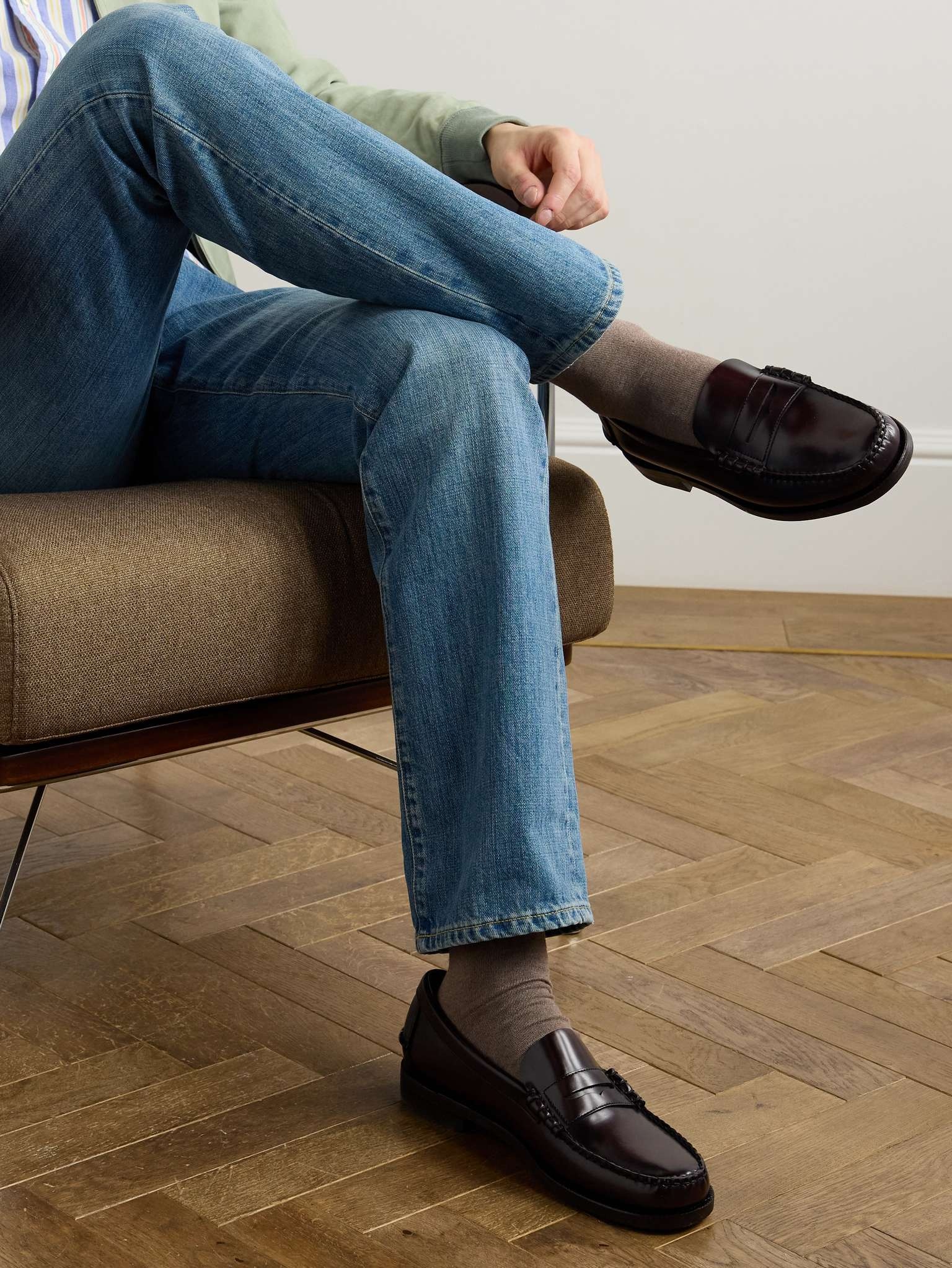 Classic Dan Leather Penny Loafers - 2