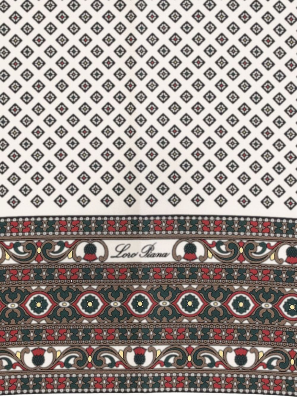 geometric-pattern scarf - 3