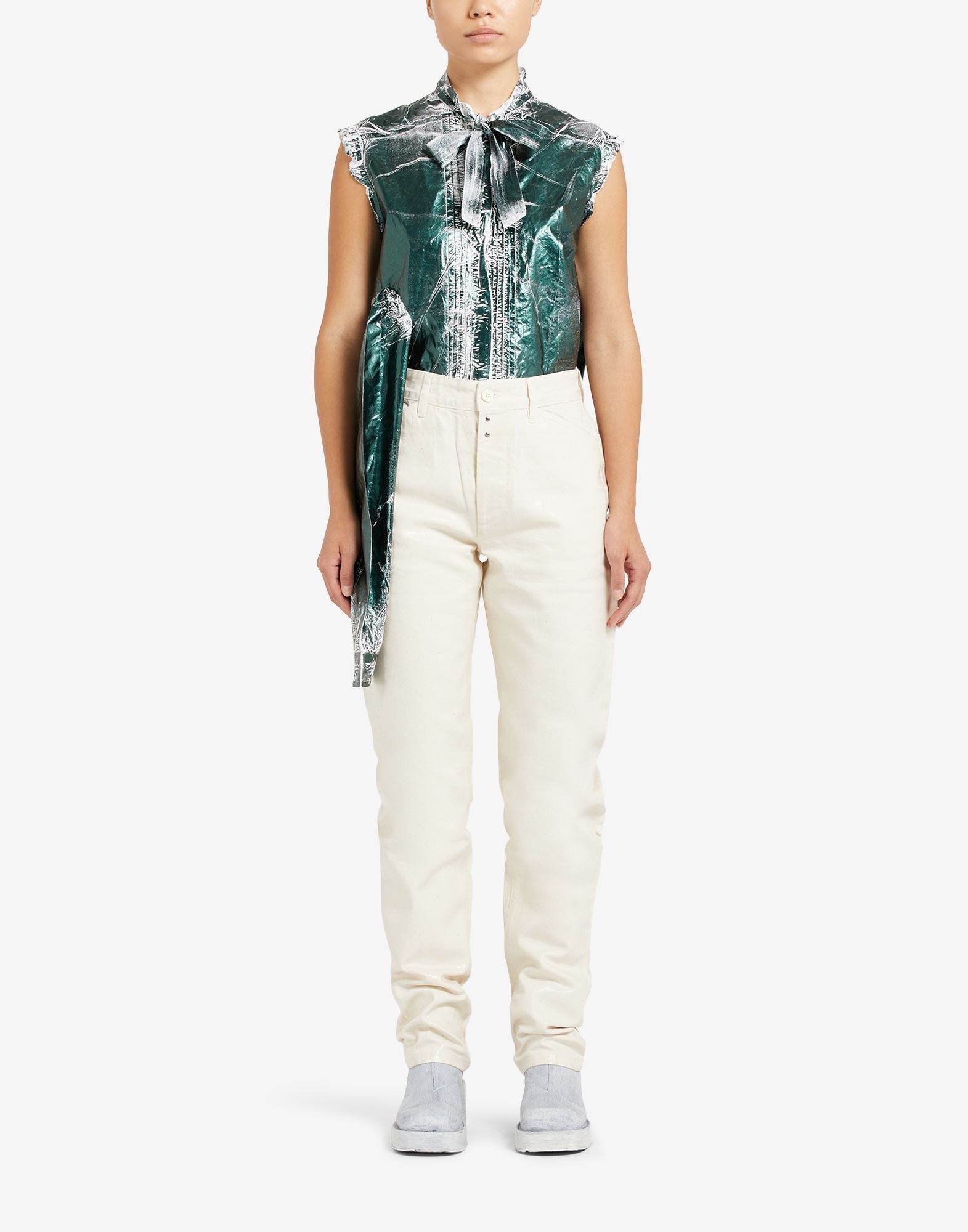 Five-pocket denim pants - 2