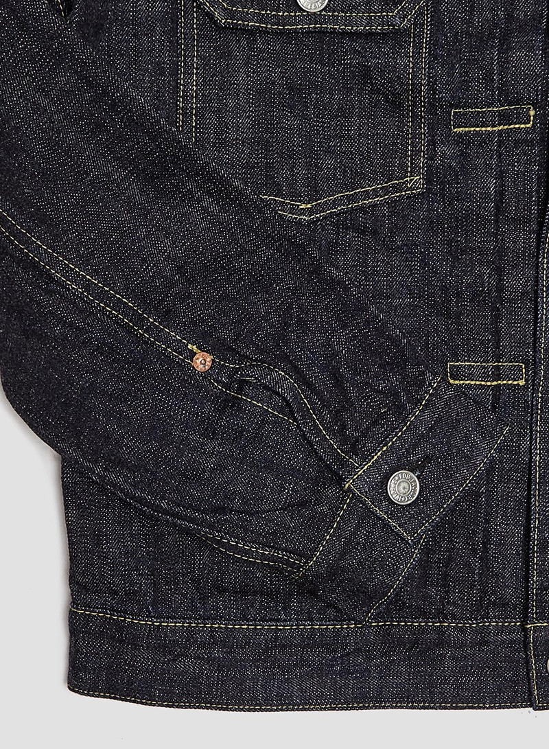 FOB Factory Selvedge Denim 2nd Jacket Indigo 4