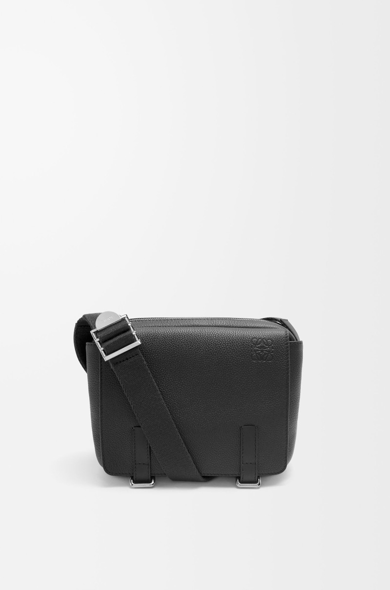 XS Military messenger bag in soft grained calfskin 1