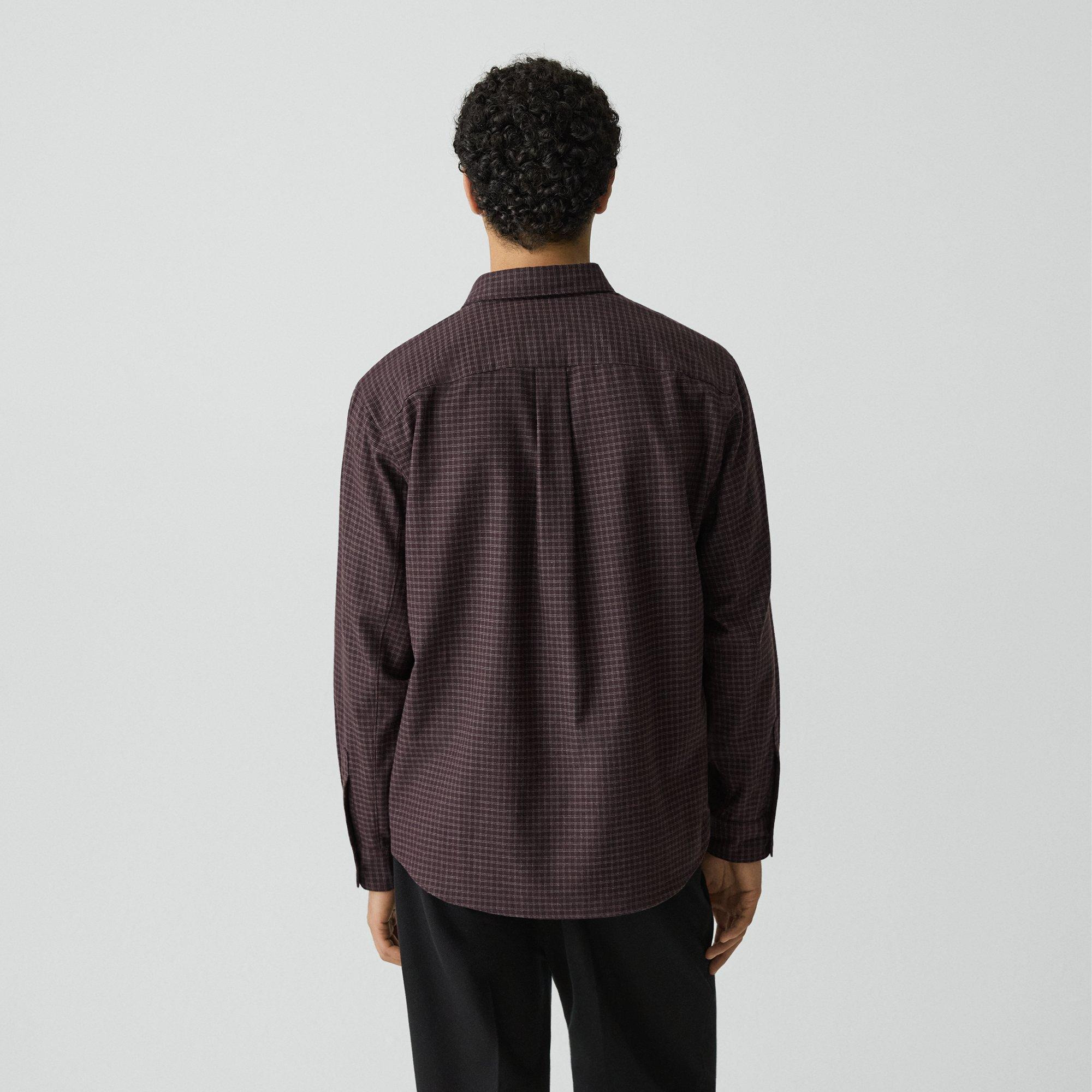 Weekend Shirt in Cotton Check - 4