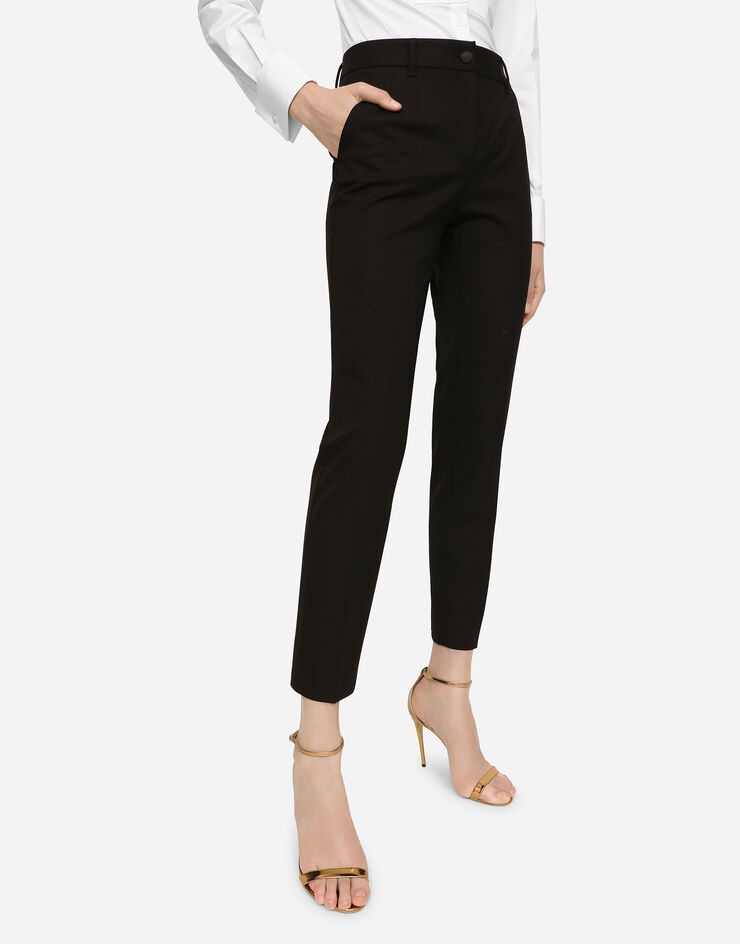 Stretch wool pants - 4