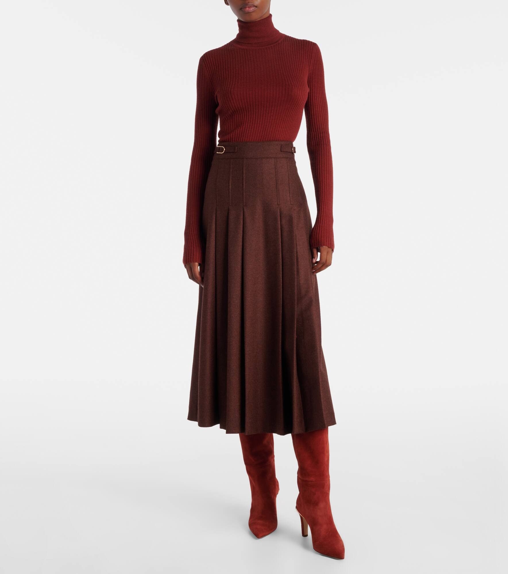 Peppe cashmere and silk turtleneck - 2