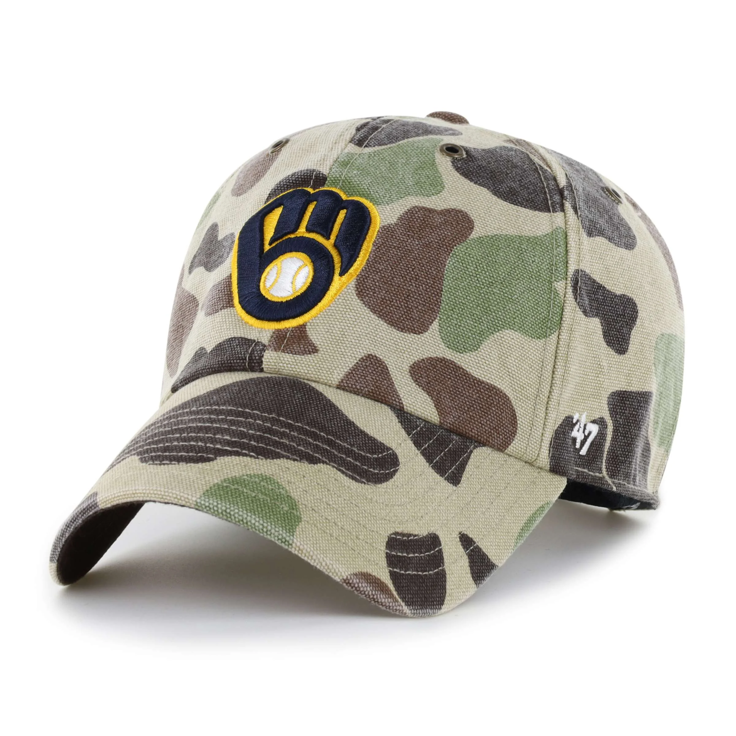 Milwaukee Brewers '47 Camo Clean Up - 1