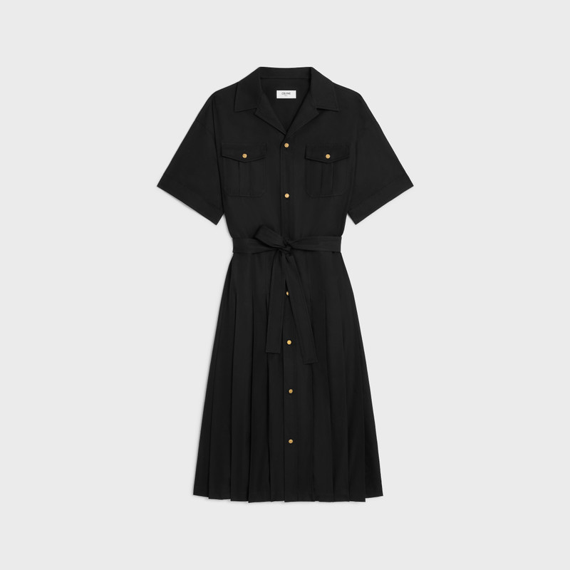 saharienne dress IN COTTON POPLIN 1