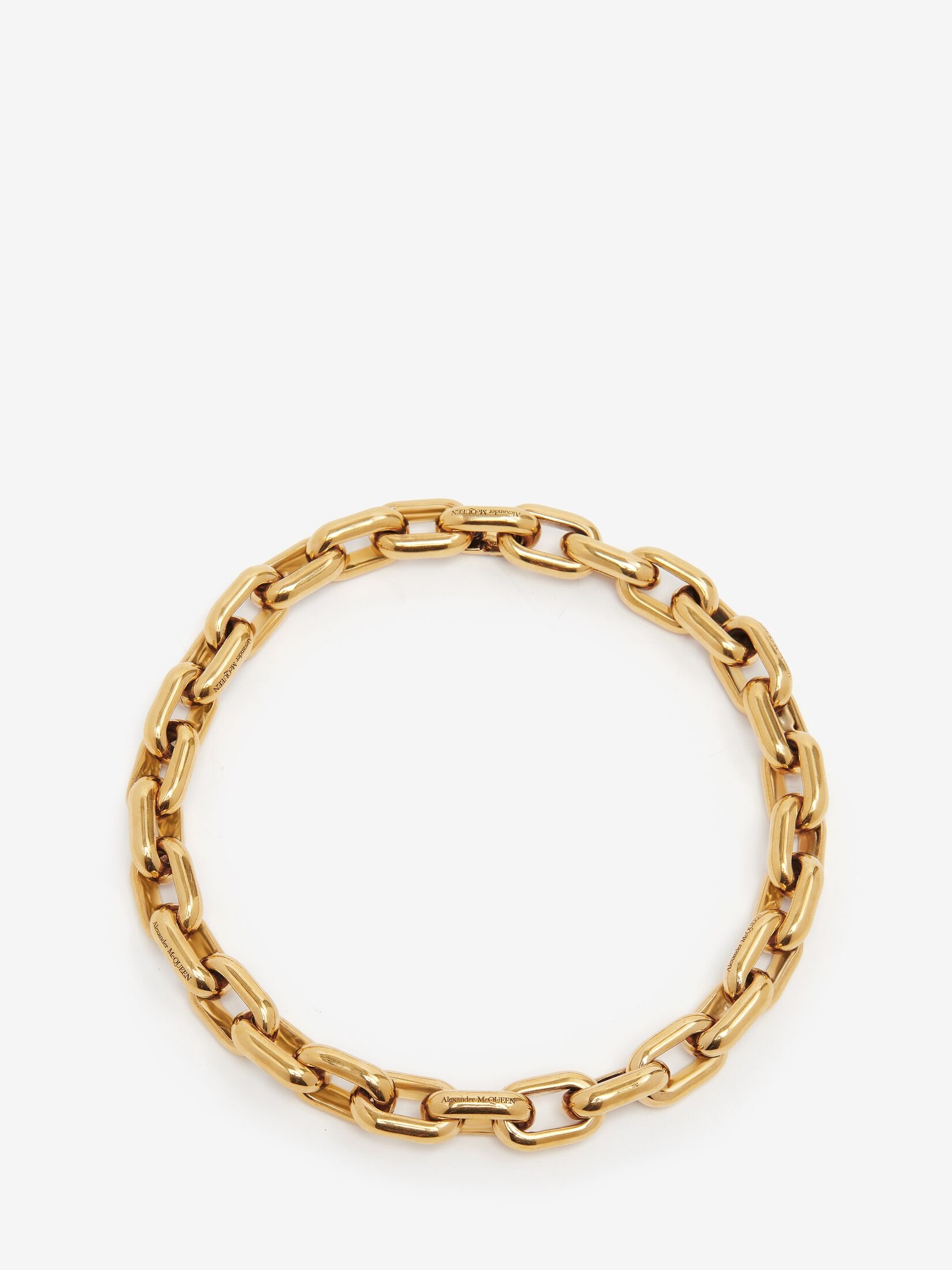 Women's Peak Chain Necklace in Gold - 1