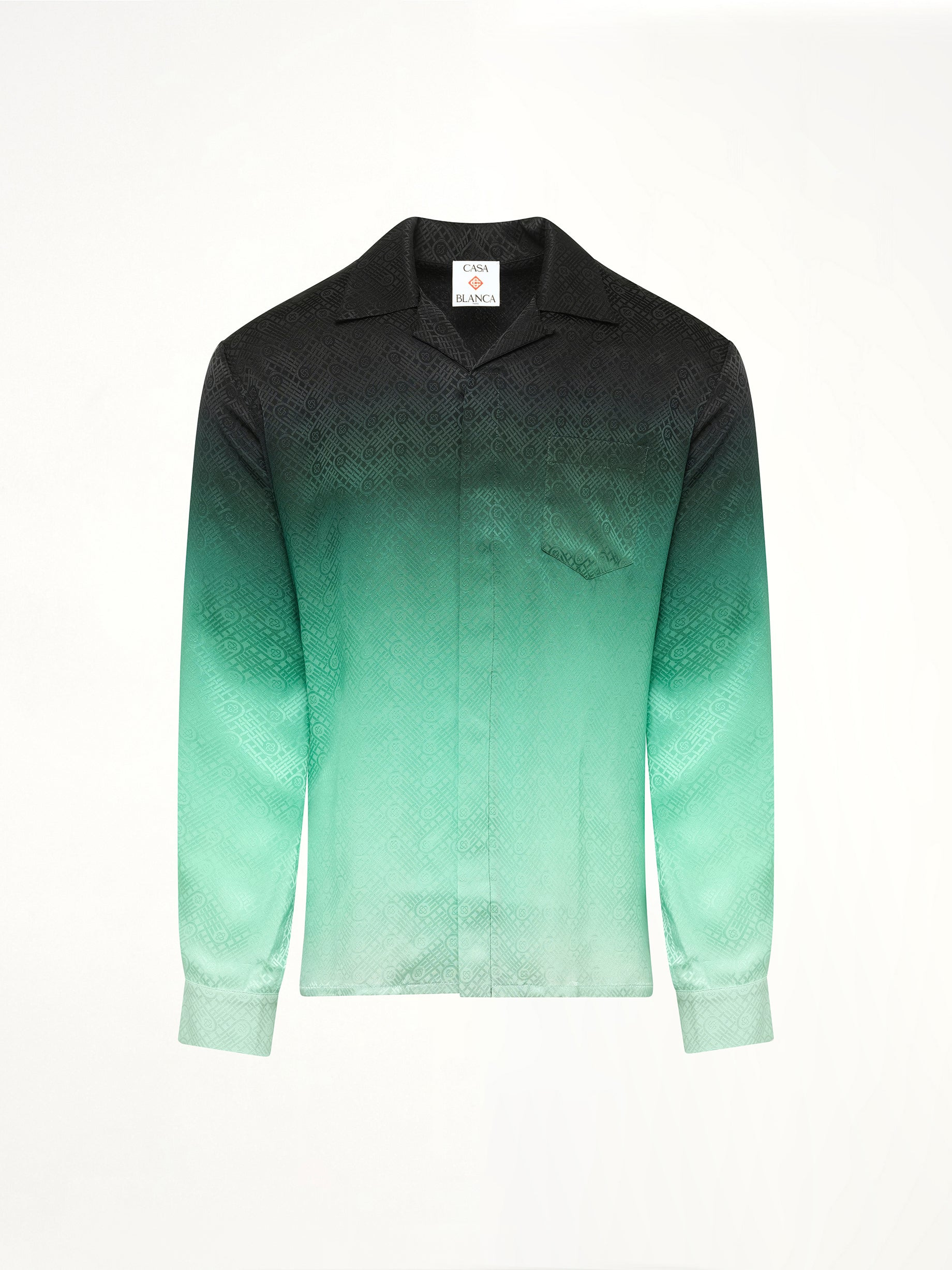 Ping Pong Gradient Shirt in Green - 2