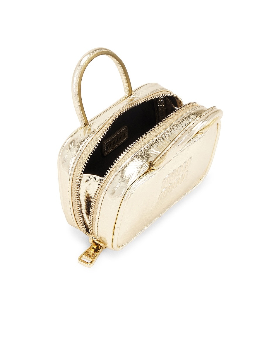 Nappa Laminata Contenitori Bag Charm - 4
