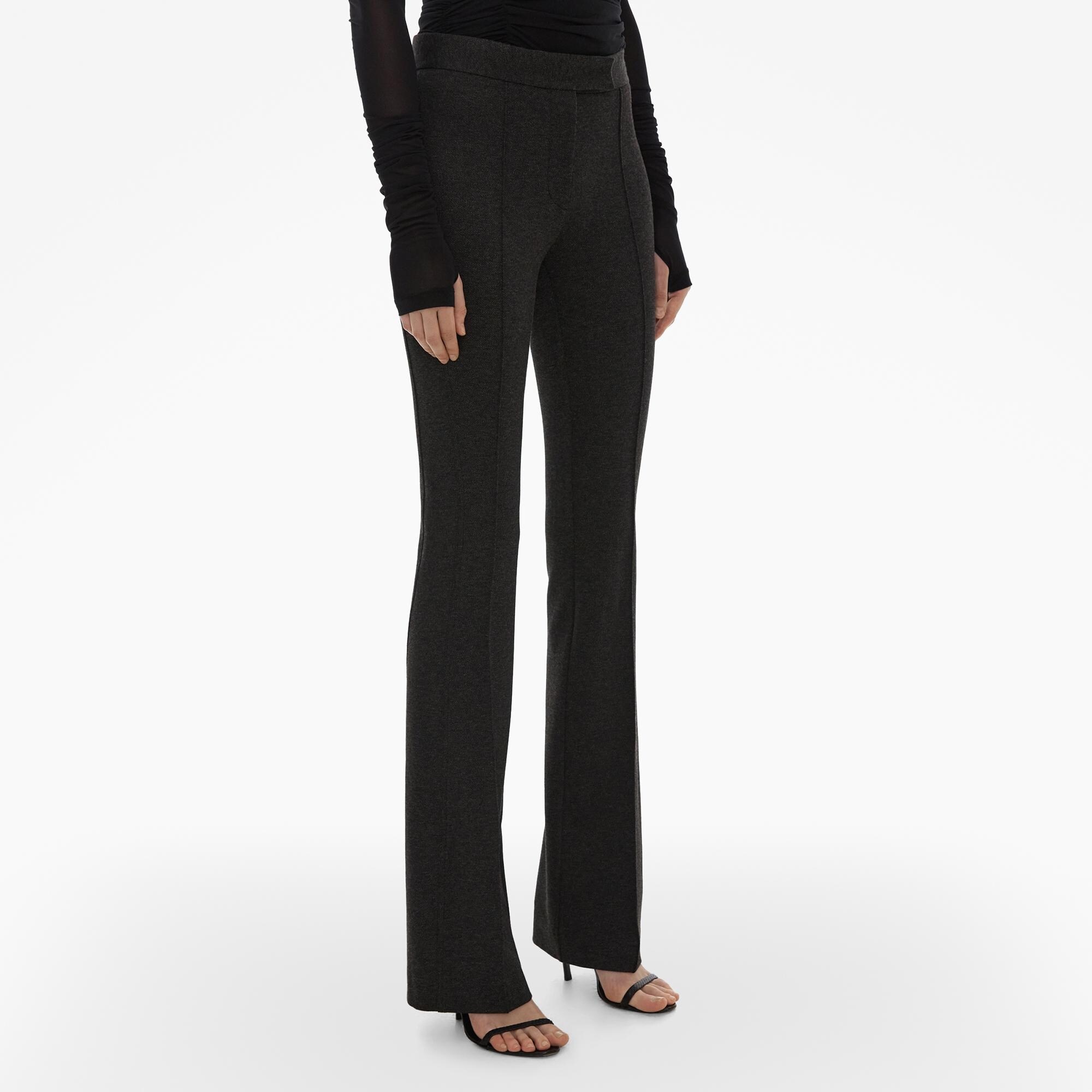 SEAMED BOOTCUT PANT - 5