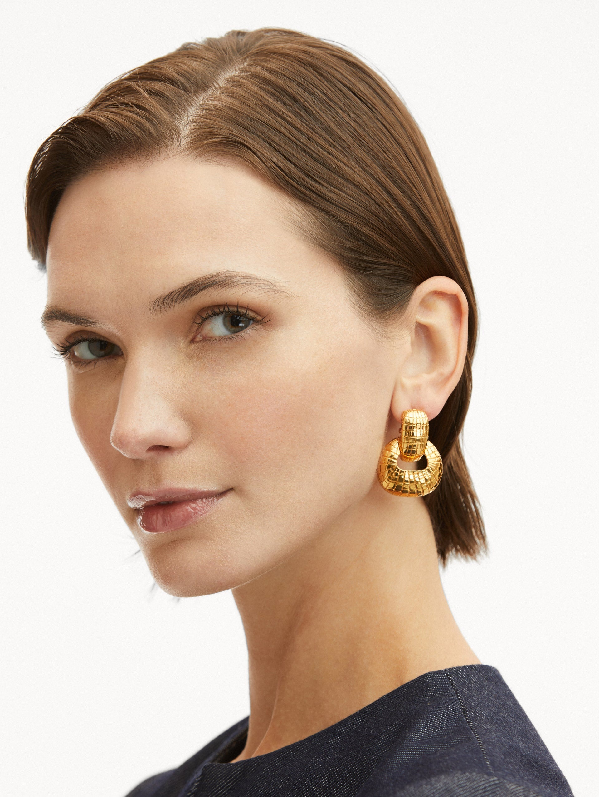MOSAIC PENDANT CLIP-ON EARRINGS - 2