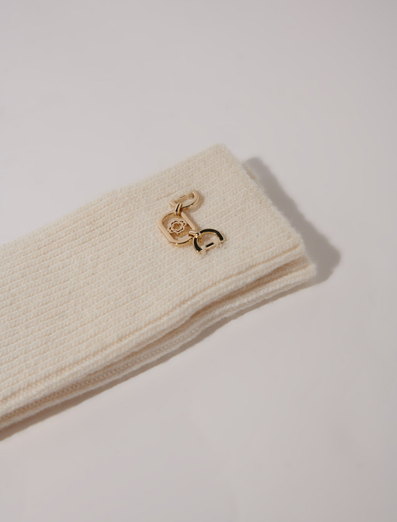 Wool mix knee-high socks 5