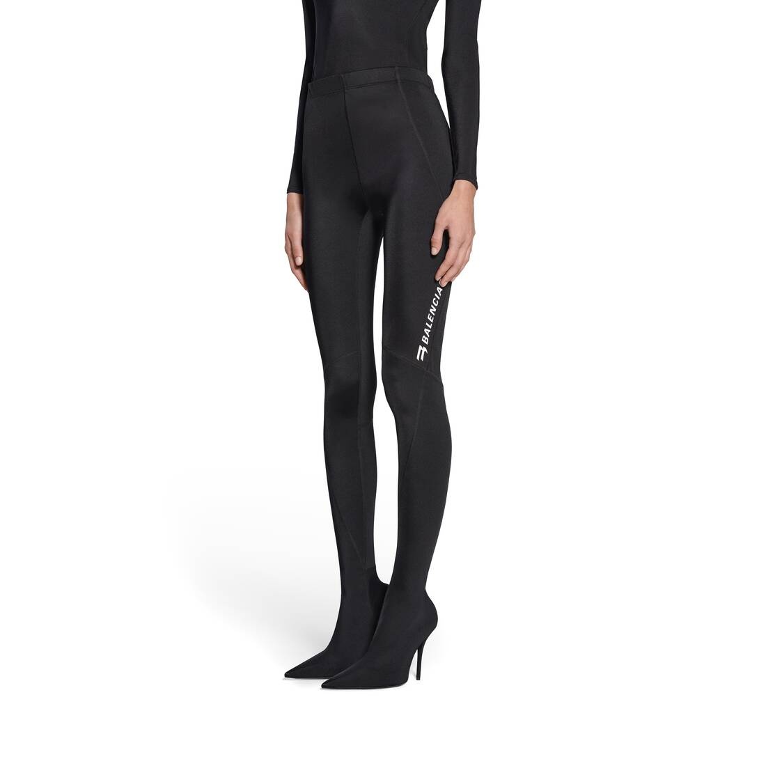 BALENCIAGA★Women's Sporty B Knife Pantaleggings Sporty B Knife pantaleggings in black - Balenciaga | Mytheresa