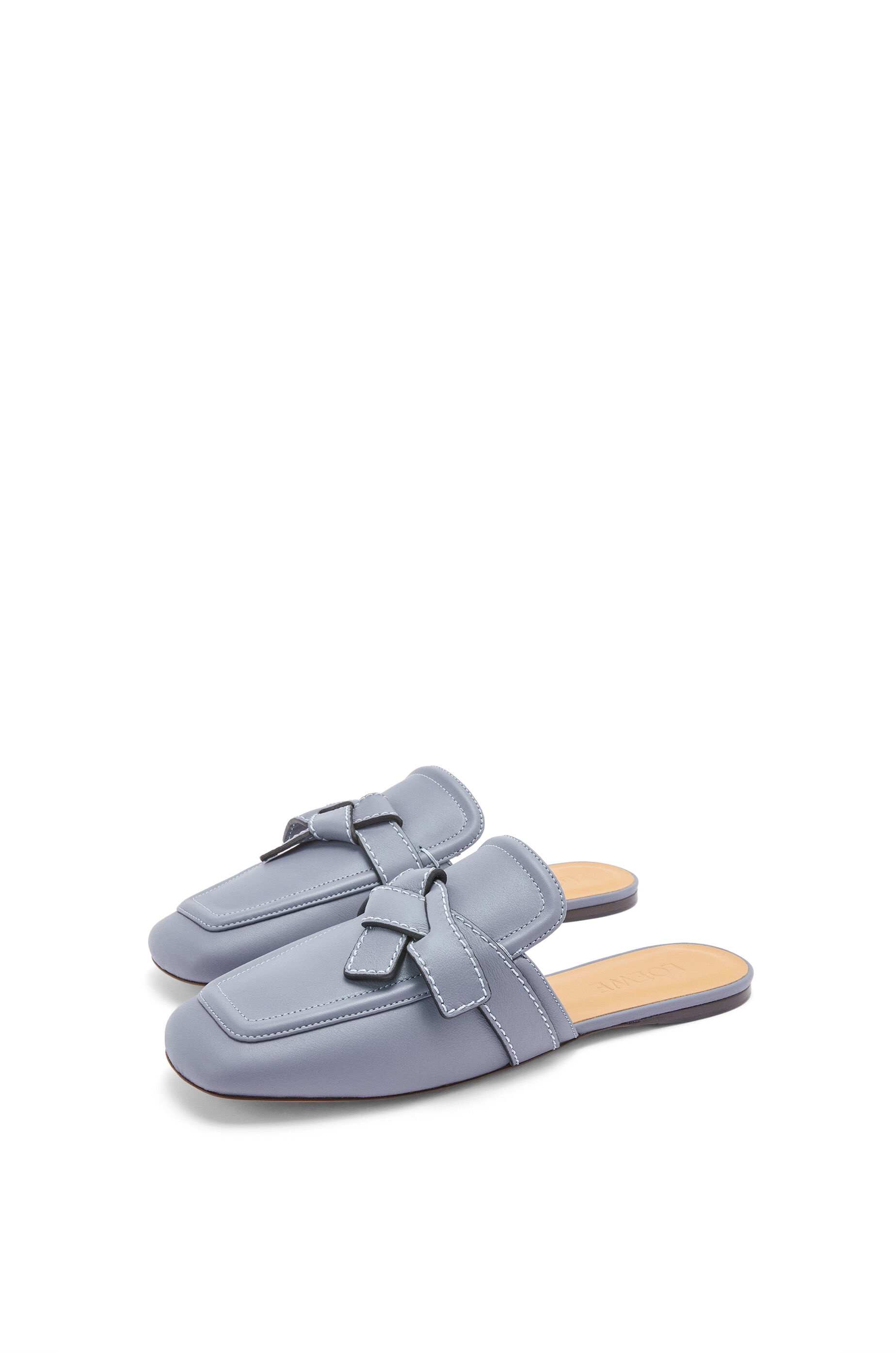 Gate flat mule in calfskin - 2