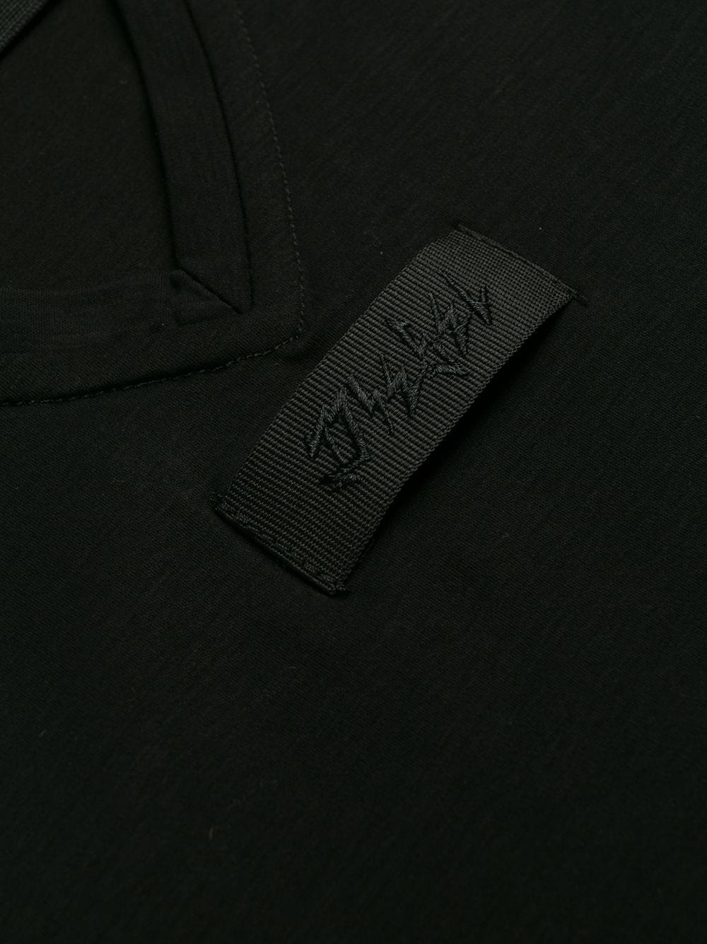 tape detail T-shirt - 7