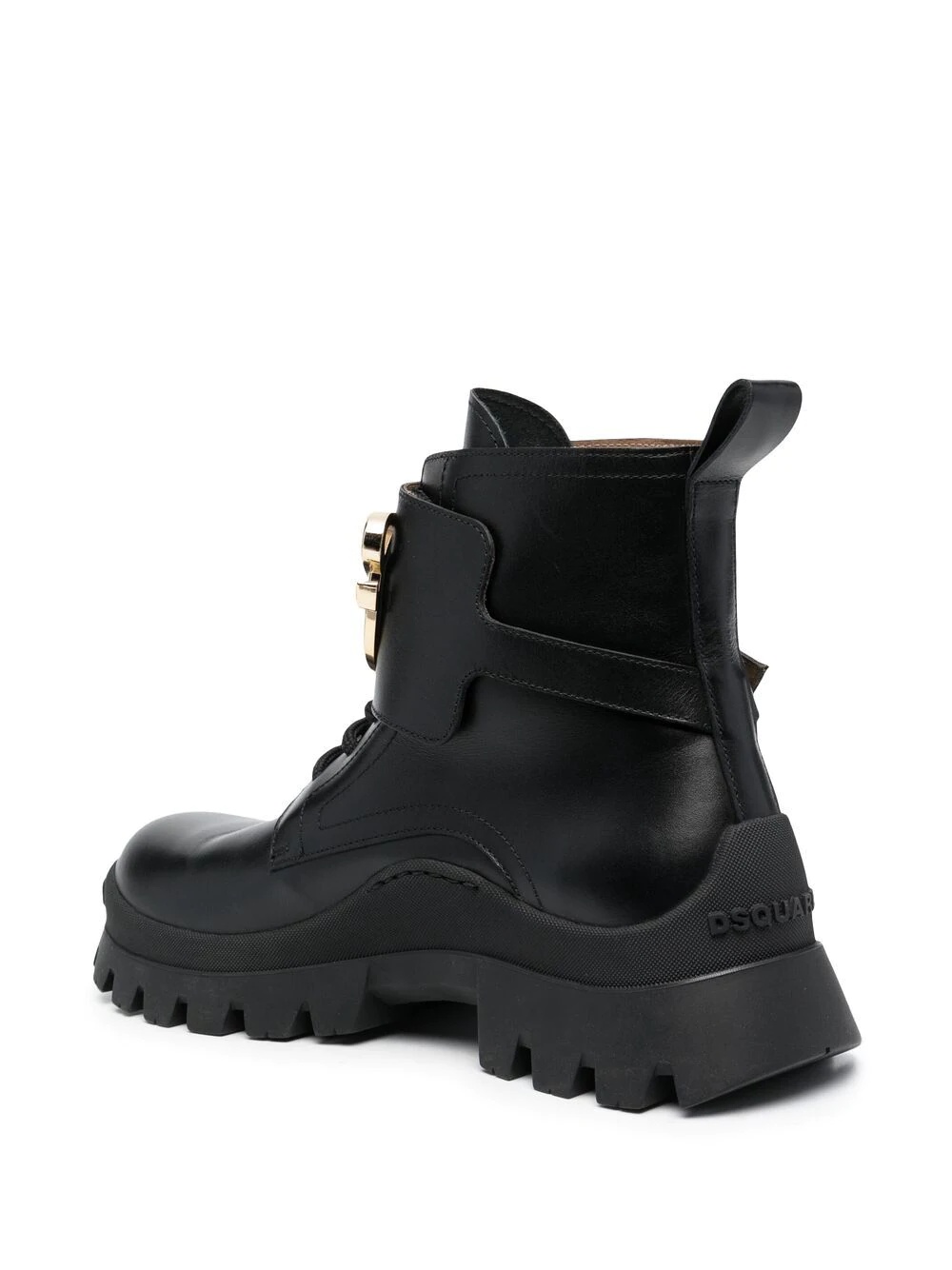 logo-plaque ankle boots - 3