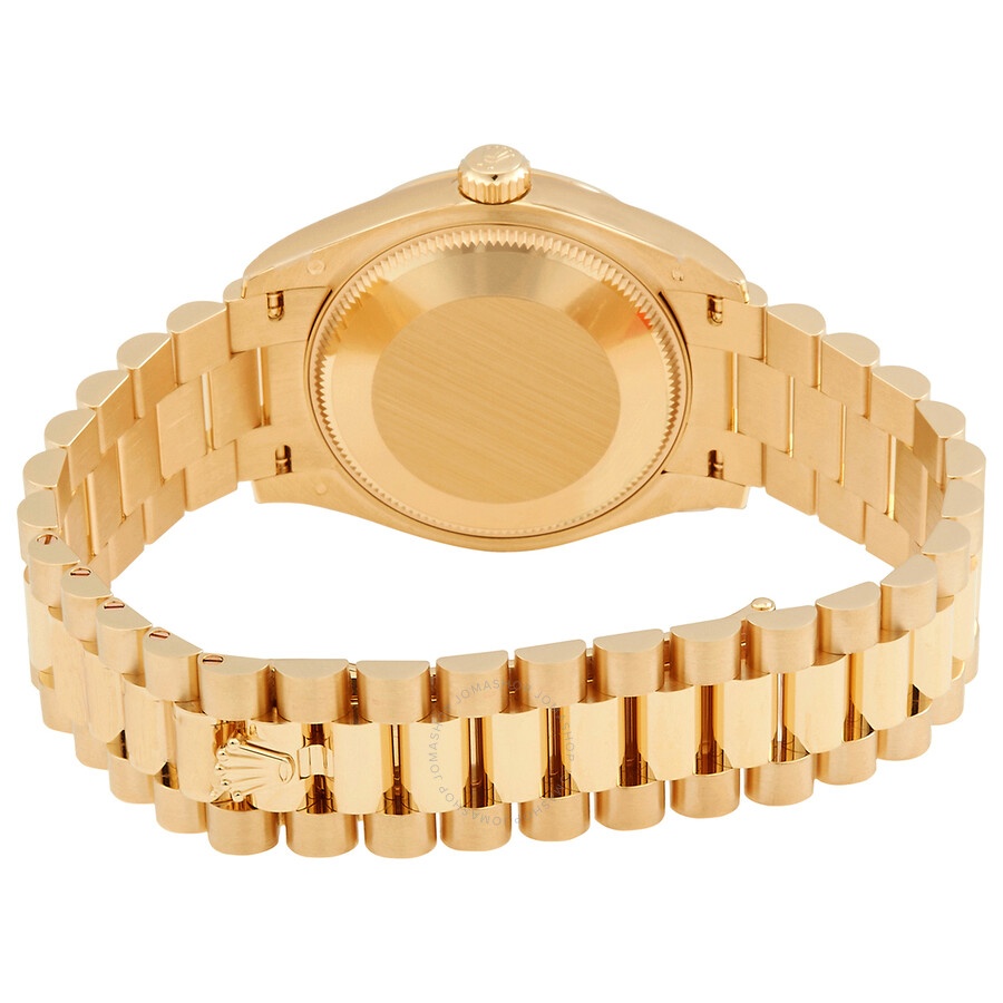 Rolex Datejust 31 Automatic 18kt Yellow Gold Diamond Silver Dial Ladies Watch 278278SDP - 3