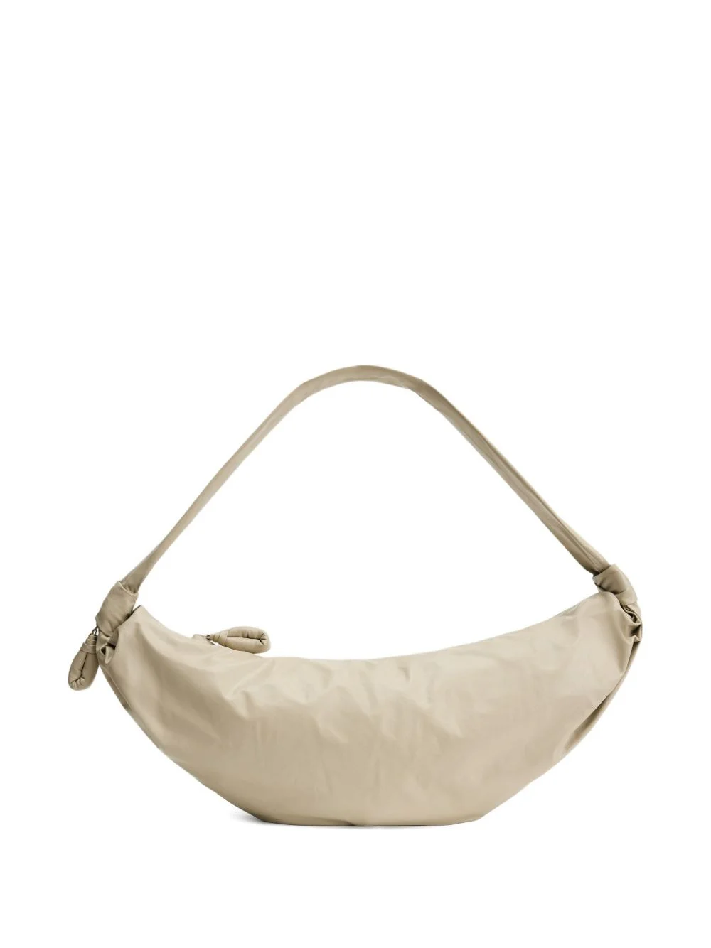 large Soft Croissant leather shoulder bag - 1