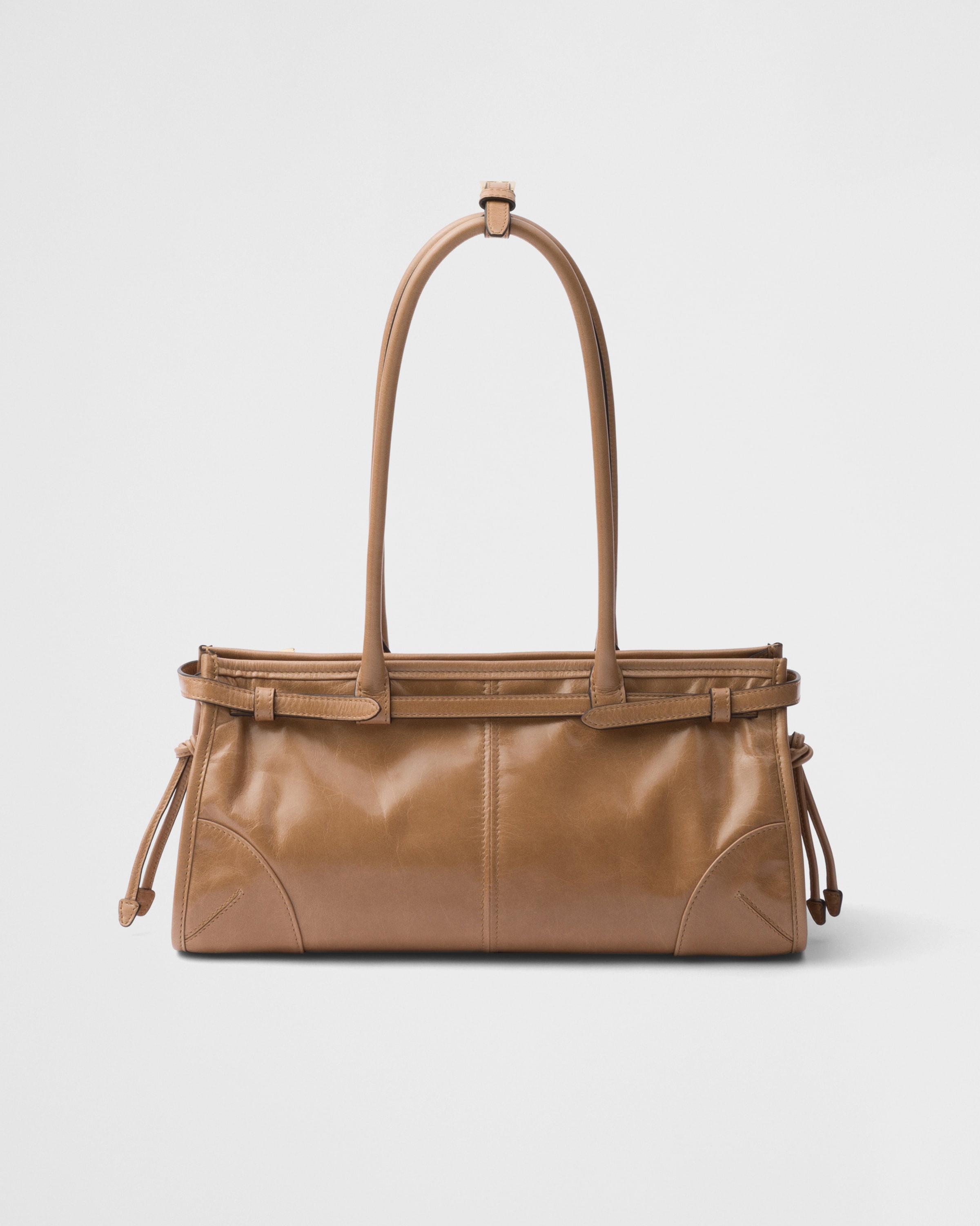 Medium leather handbag - 4