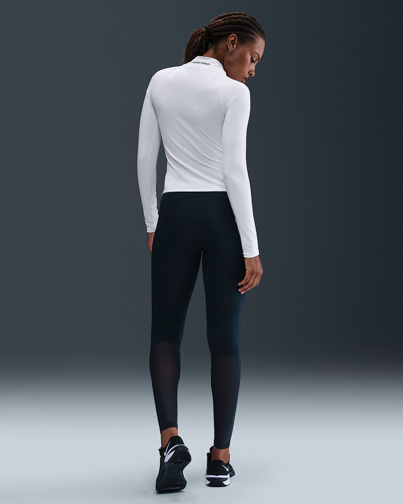 Nike Pro Women's Dri-FIT Long-Sleeve Mock-Neck Top 5
