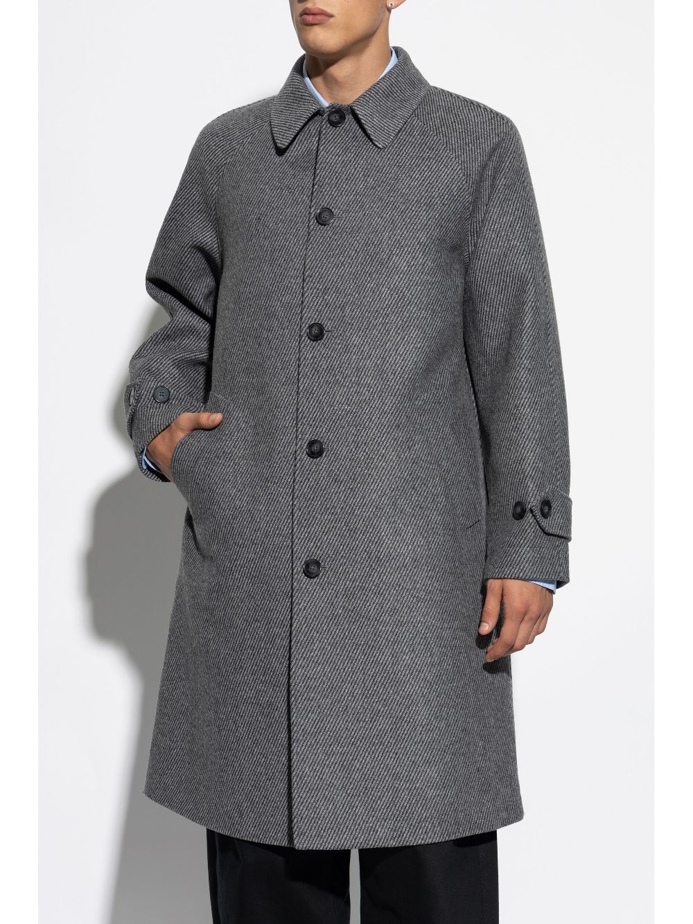 single-breasted coat - 3