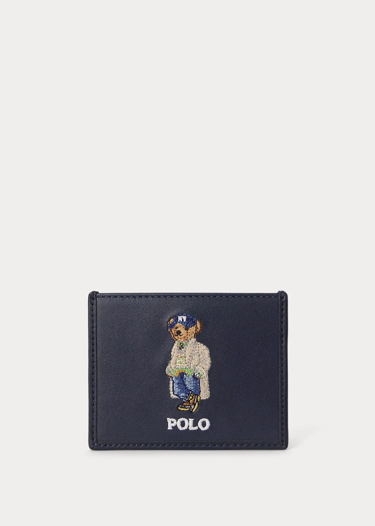 Polo Bear Leather Card Case - 1