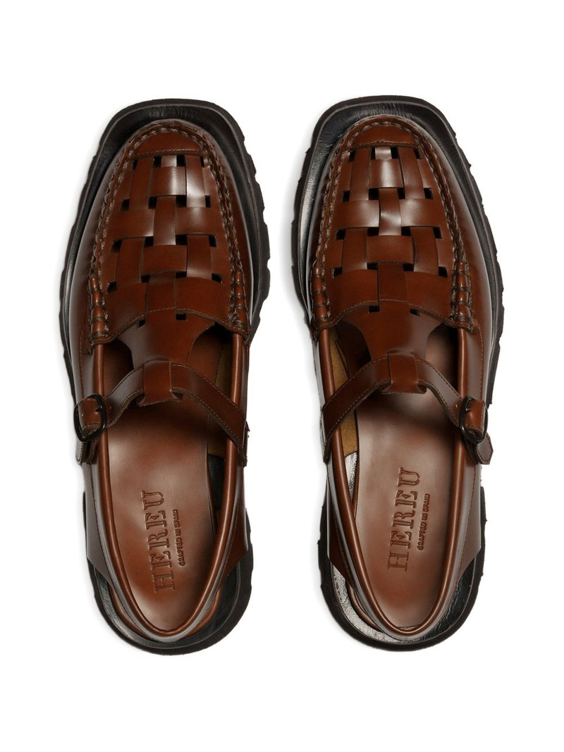 HEREU CRANC SPORT slingback loafers outlook