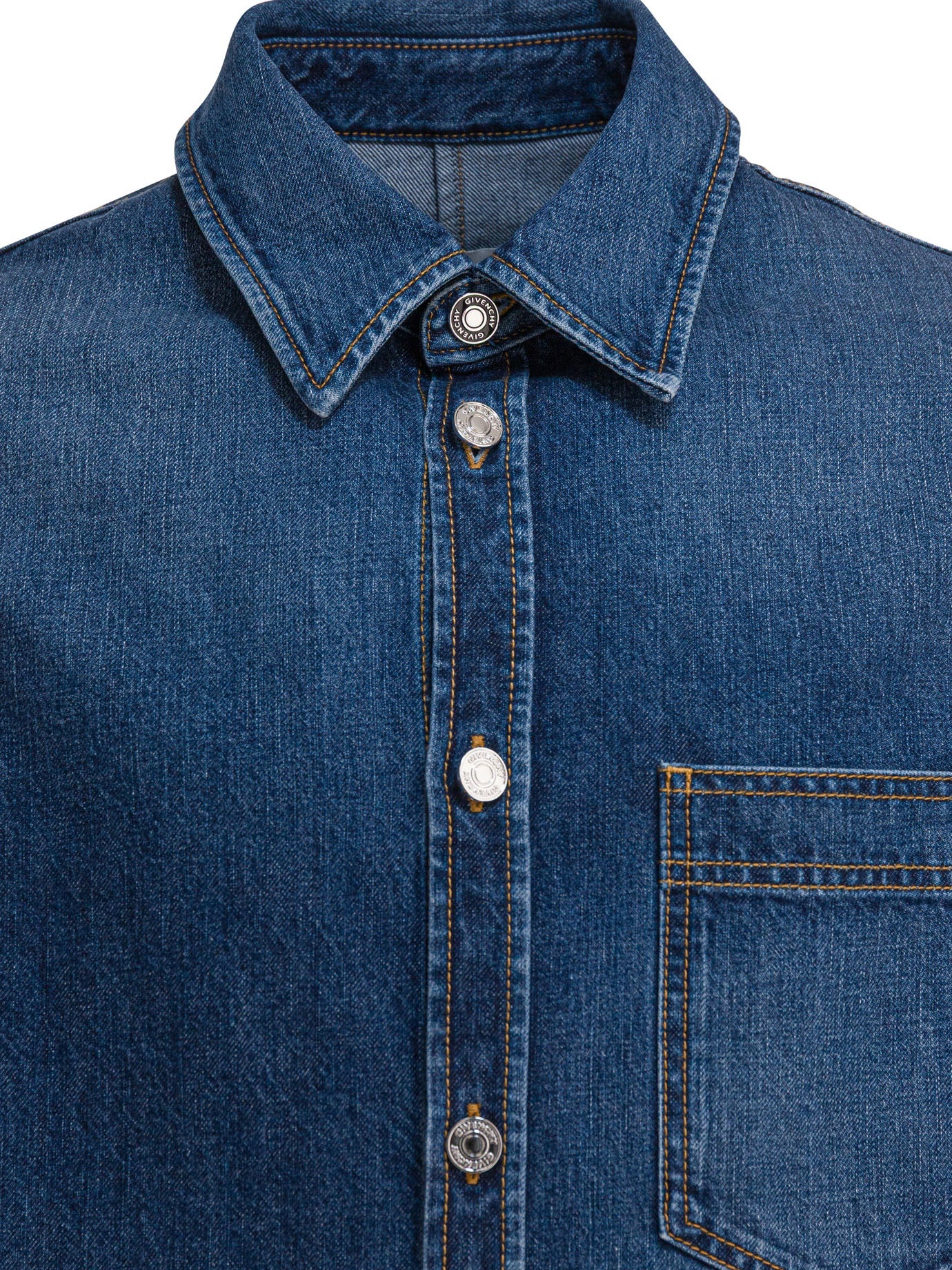 Givenchy Denim Overshirt - 3