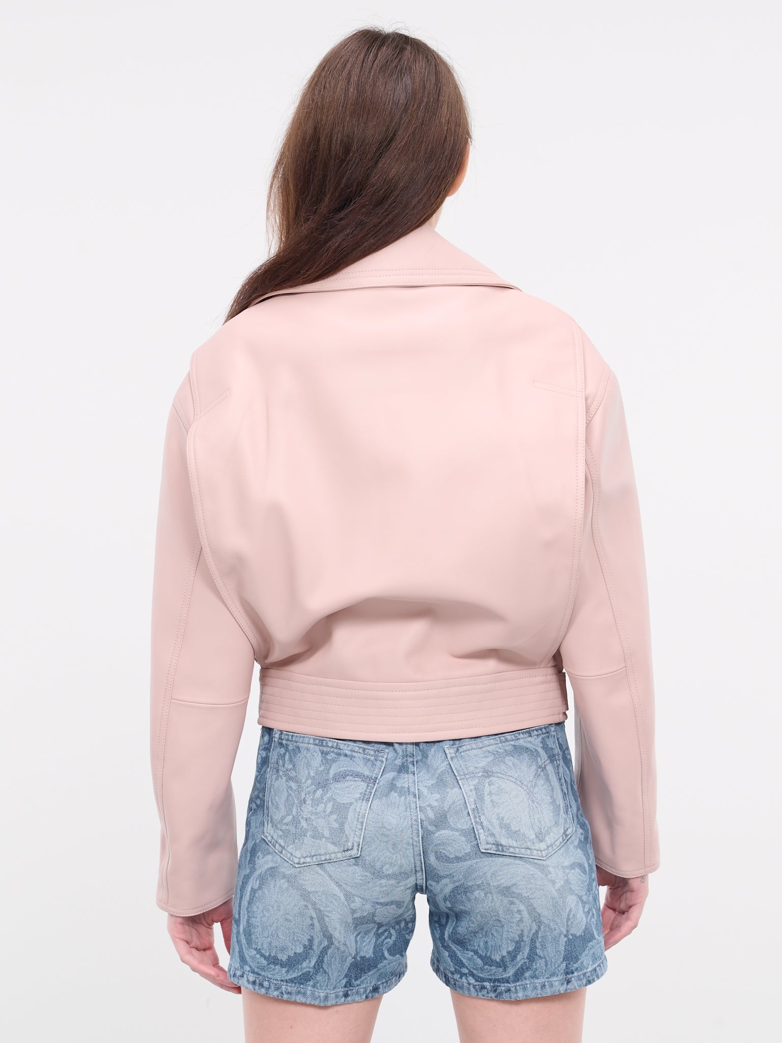 Leather Biker Jacket - 3