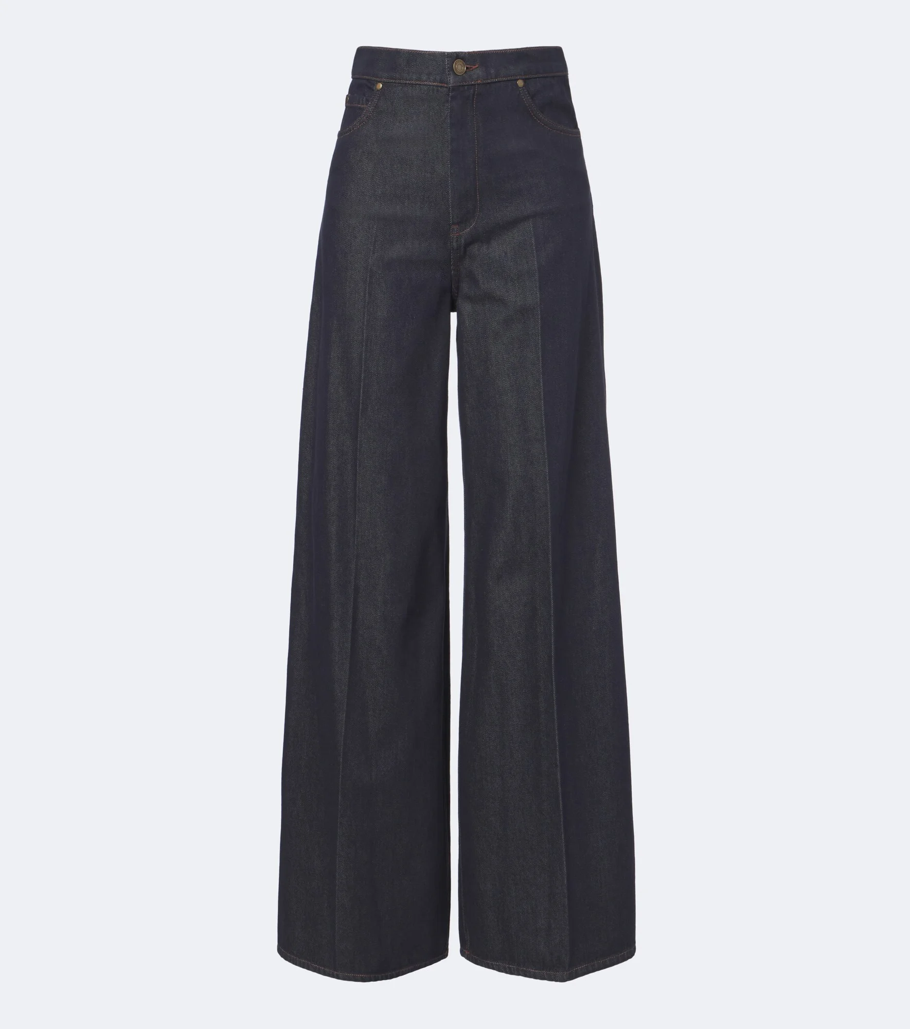 High-rise wide-leg jeans - 1