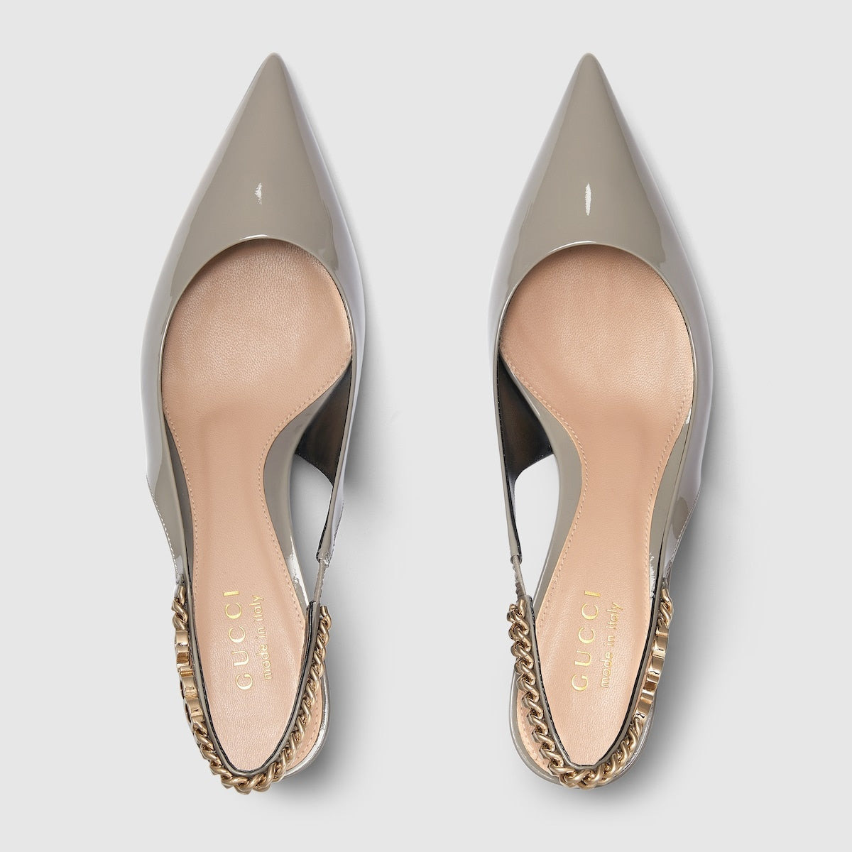 Gucci Signoria Patent Leather Pumps - 3