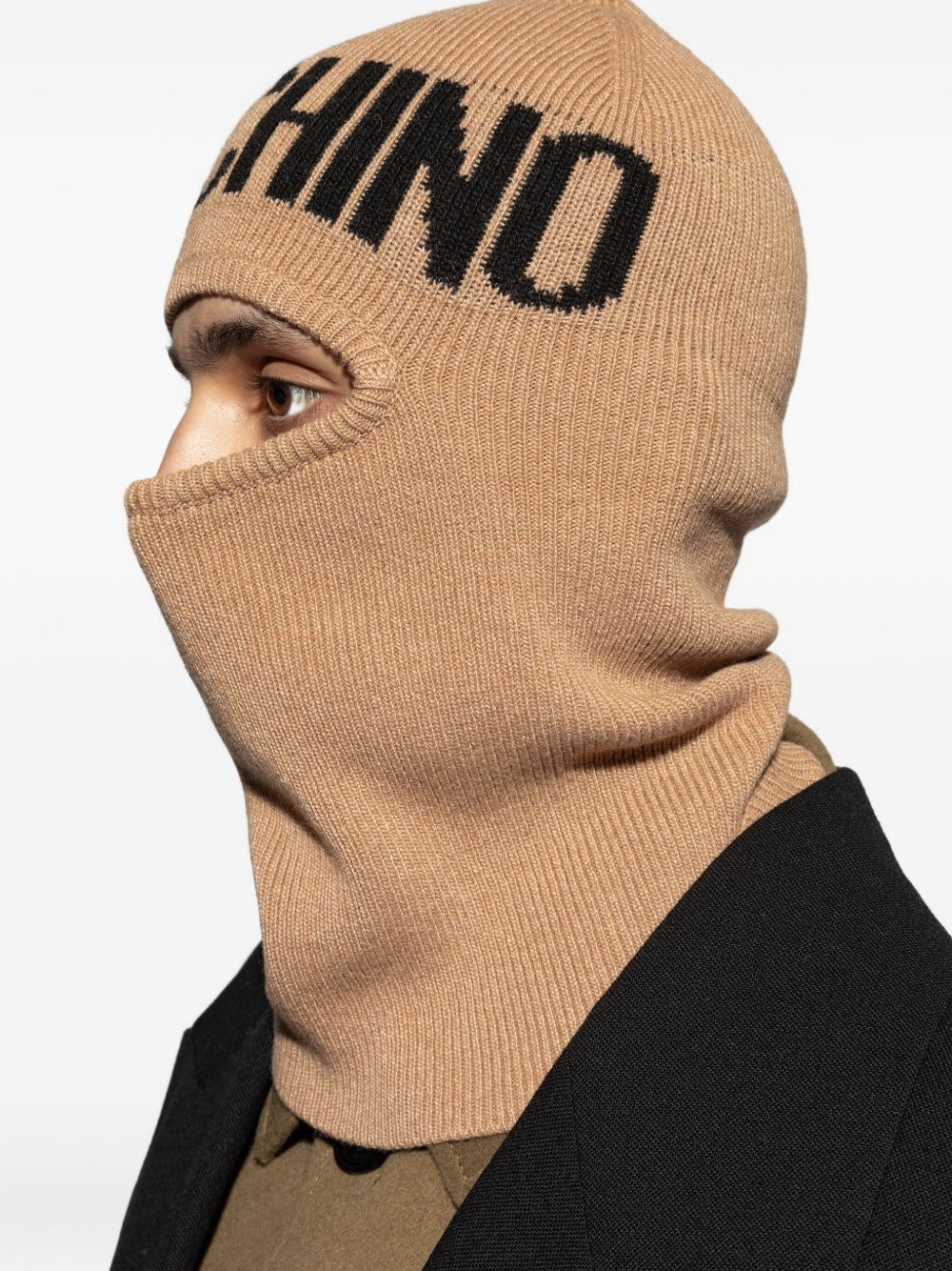 logo-embroidered balaclava - 4