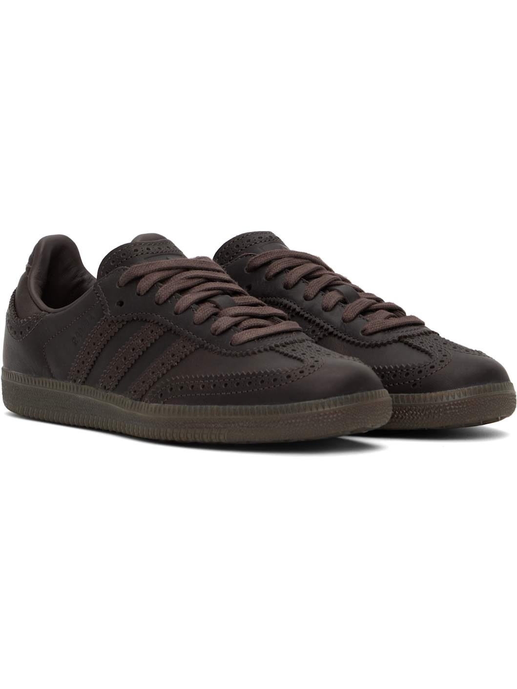 Brown Samba OG Sneakers - 4