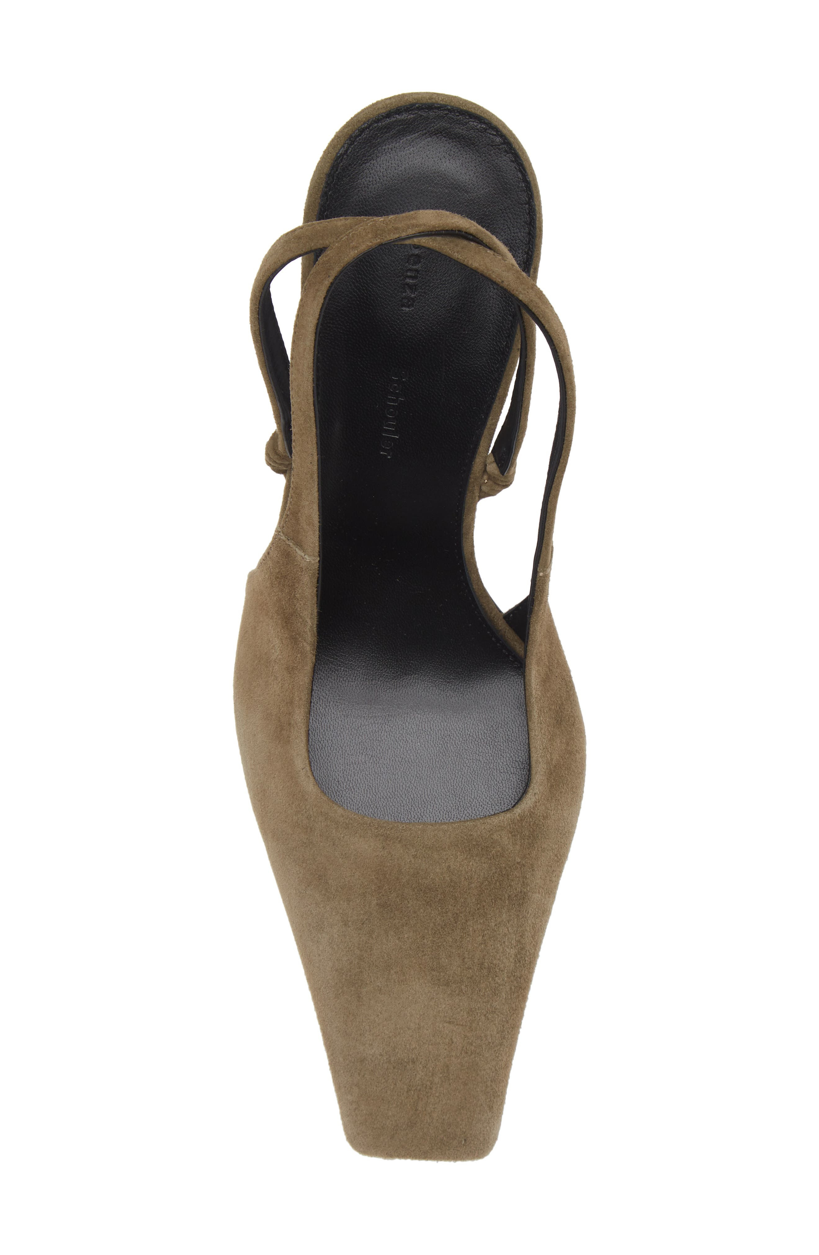 Proenza Schouler Trap Crossover Slingback Pump in Moss at Nordstrom - 5