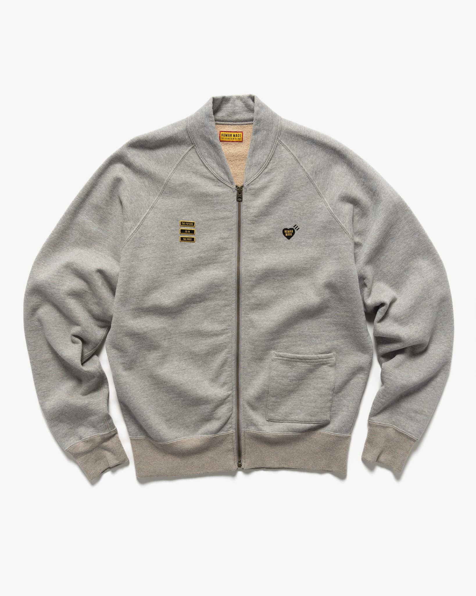Sweat Cardigan Gray - 1