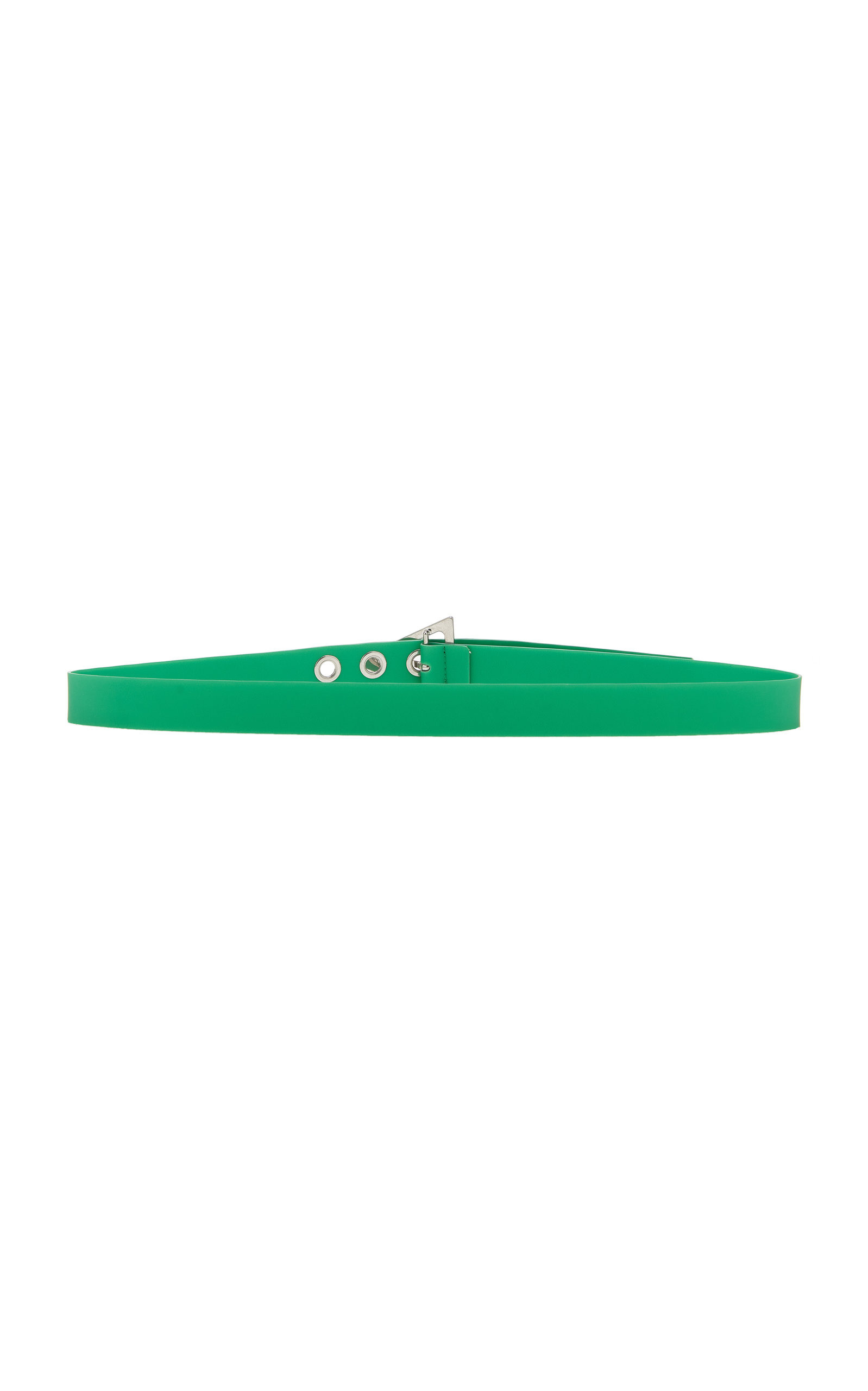 Buckled Rubber Belt green - 3
