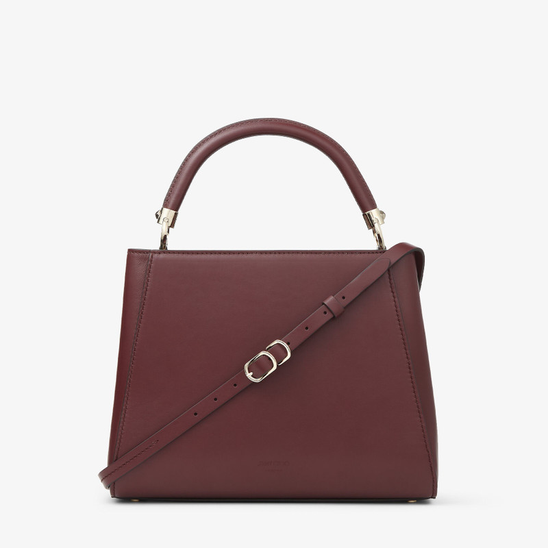 Varenne TH/M
Burgundy Soft Shiny Calf Leather Top Handle Bag 7