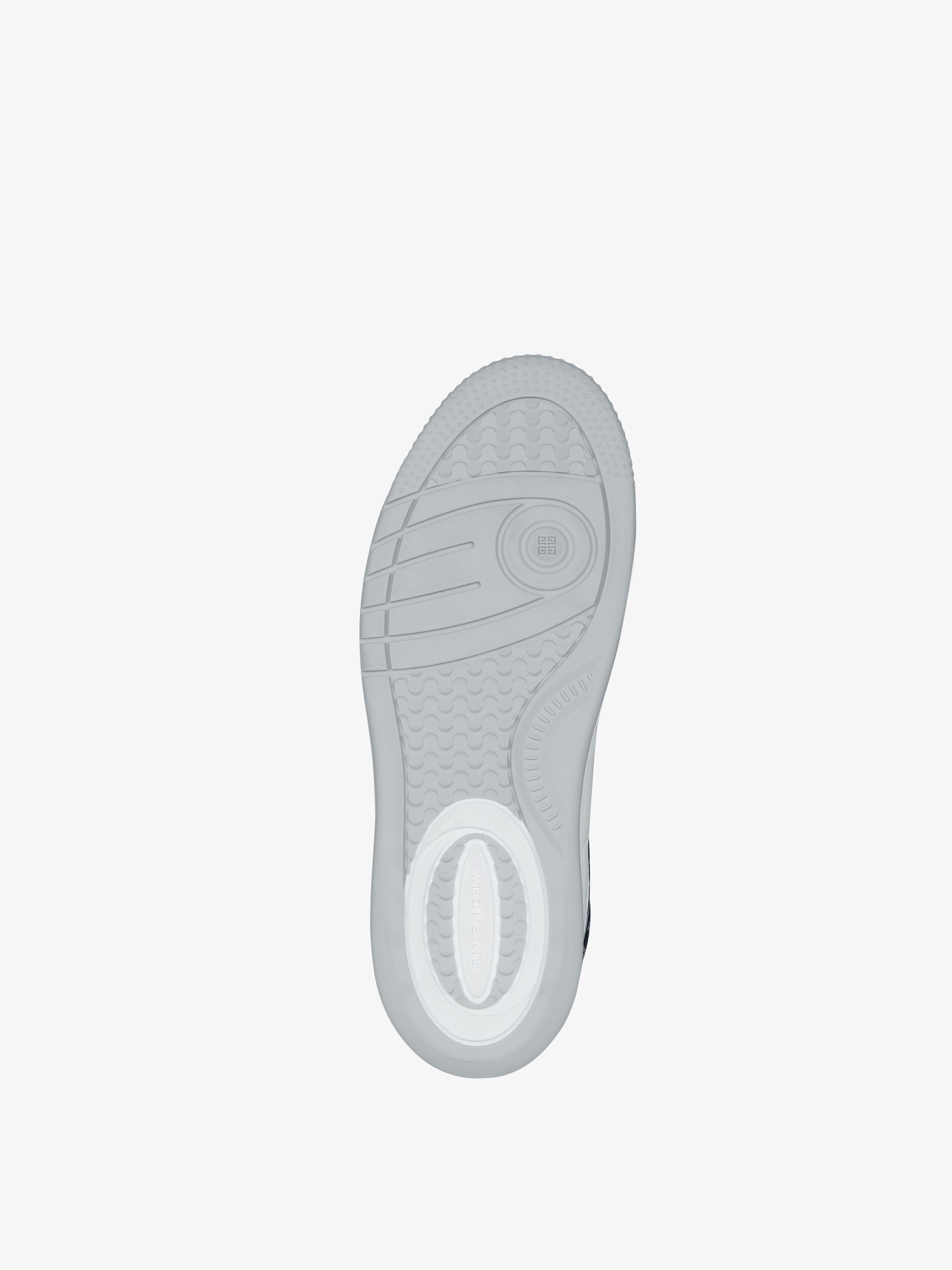 G MOVE SNEAKERS IN MIXED LEATHERS AND DENIM MONOGRAM 72 - 5
