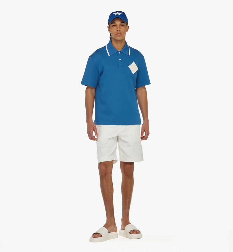 MCM Logo Patch Piqué Polo outlook