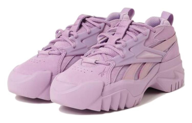 (WMNS) Reebok Cardi B x Club C V2 'Puzzled Purple' GW6693 - 3