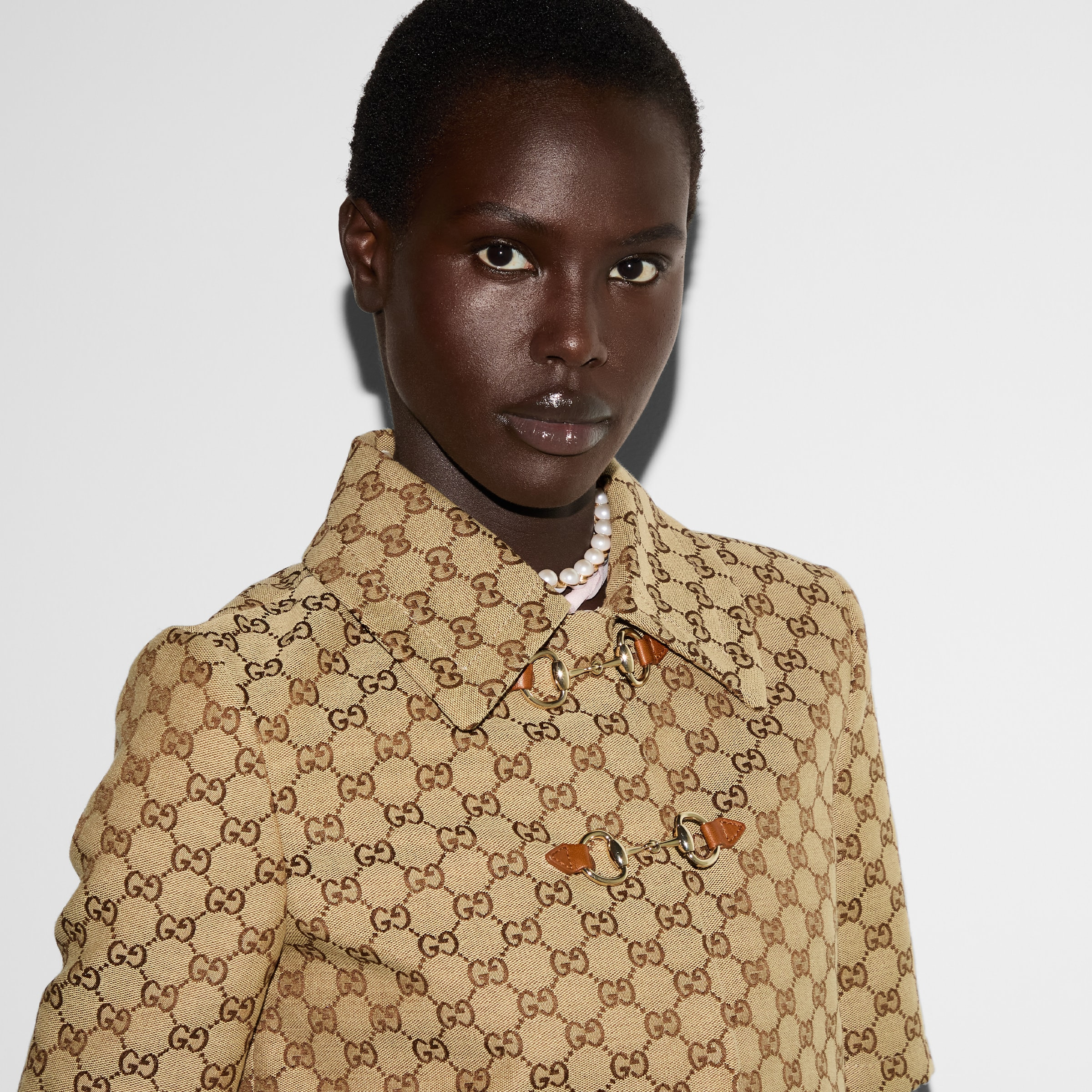 GG canvas jacket with Horsebit - 5