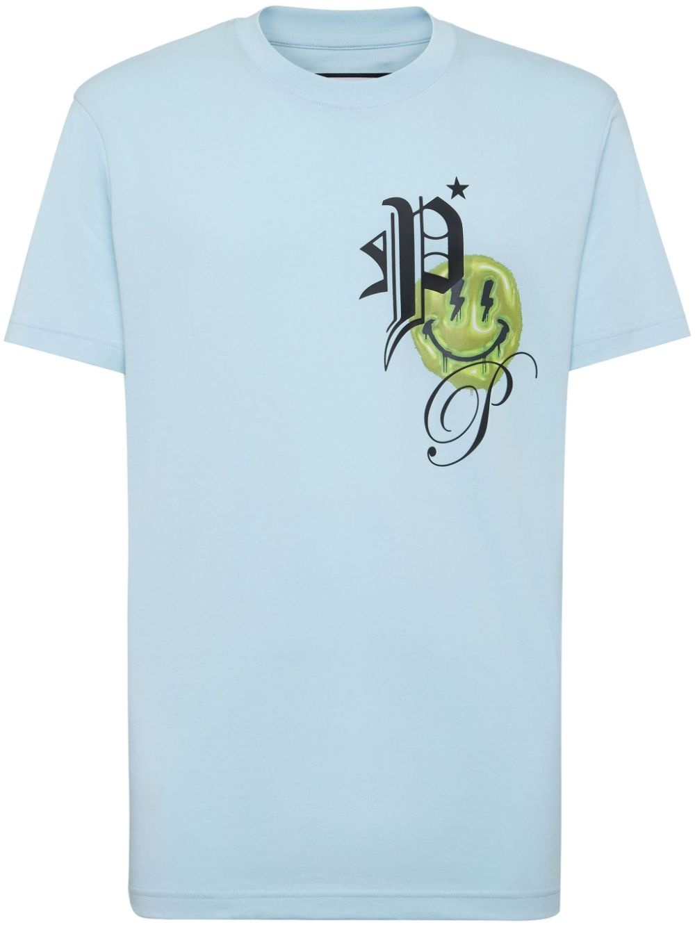 Smile cotton-jersey T-shirt - 1