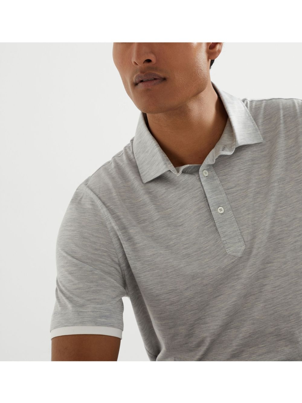 layered polo shirt - 5