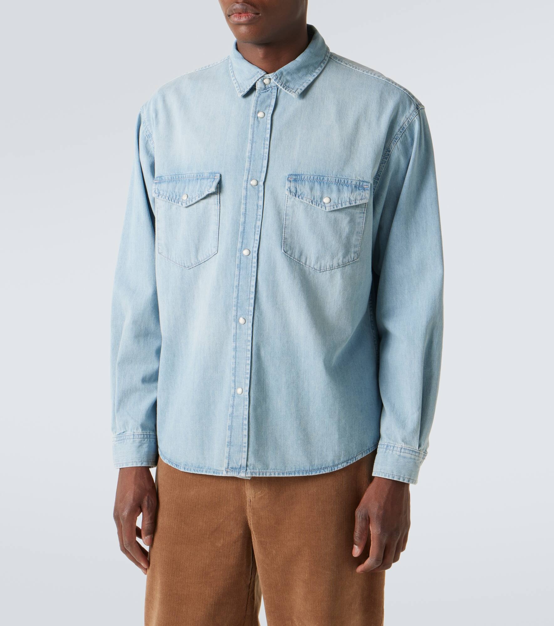Denim western shirt - 3