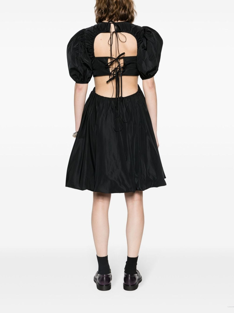 Ursula faille midi dress 4