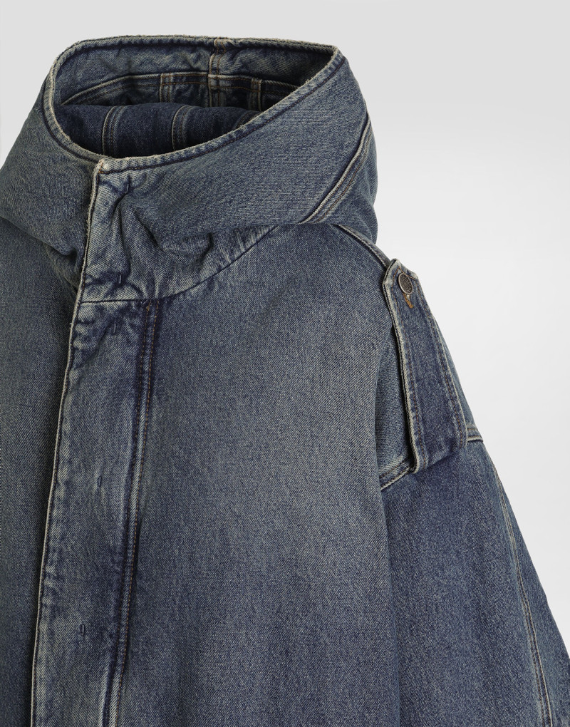 Padded denim jacket 4