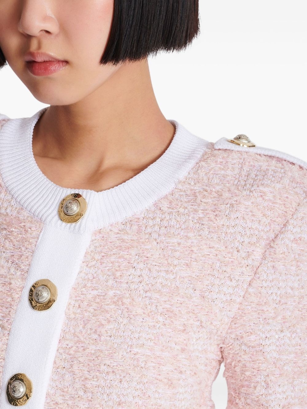 cropped cardigan - 7