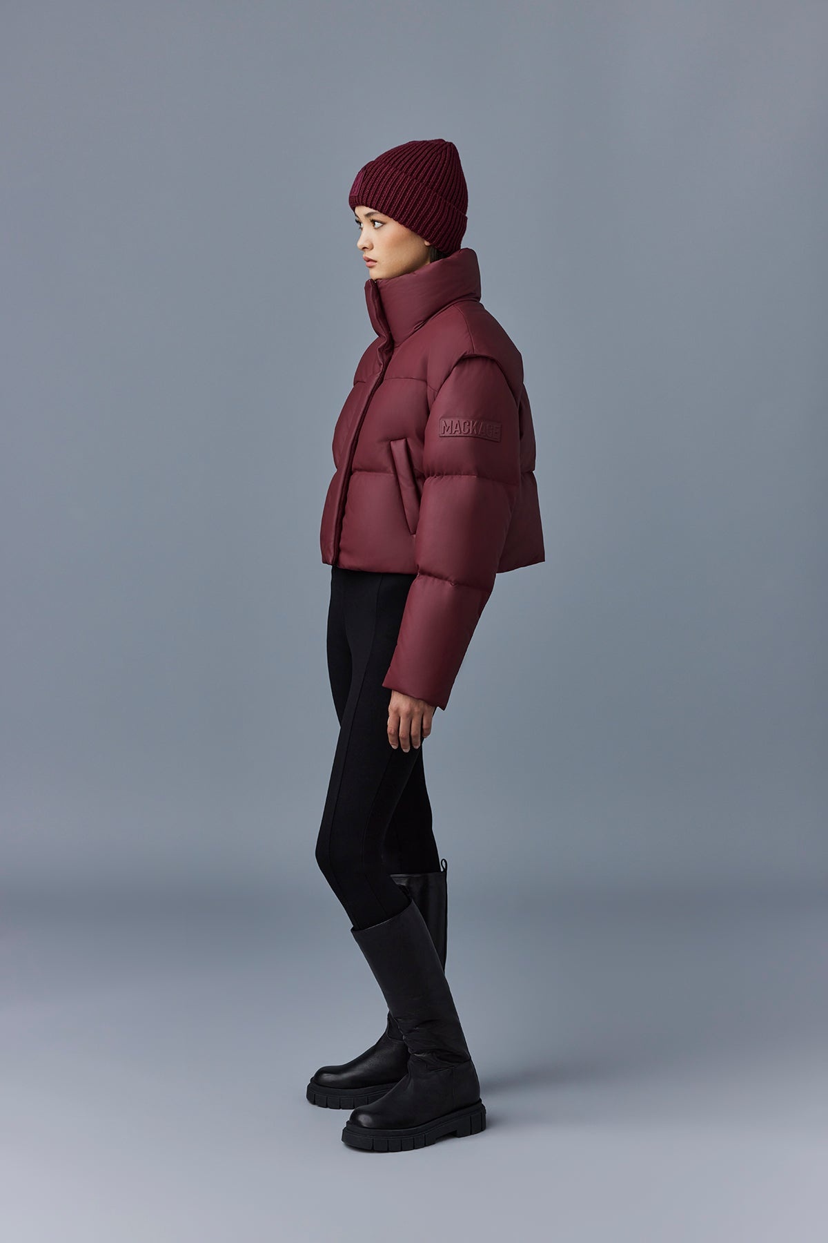 BAILEY 2-in-1 (R) leather down bomber - 3
