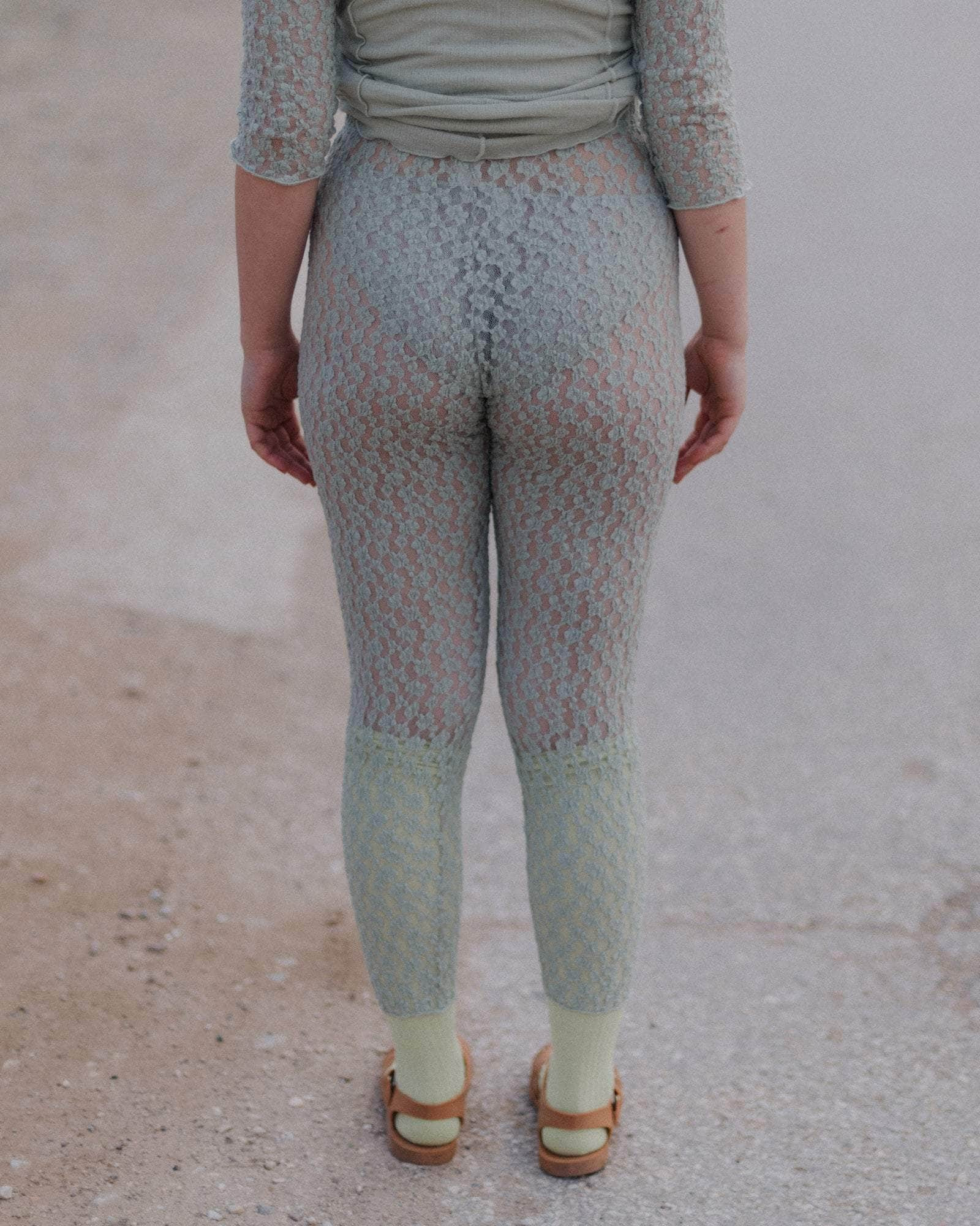 Serra Leggings - Organic Cotton Lace - 2