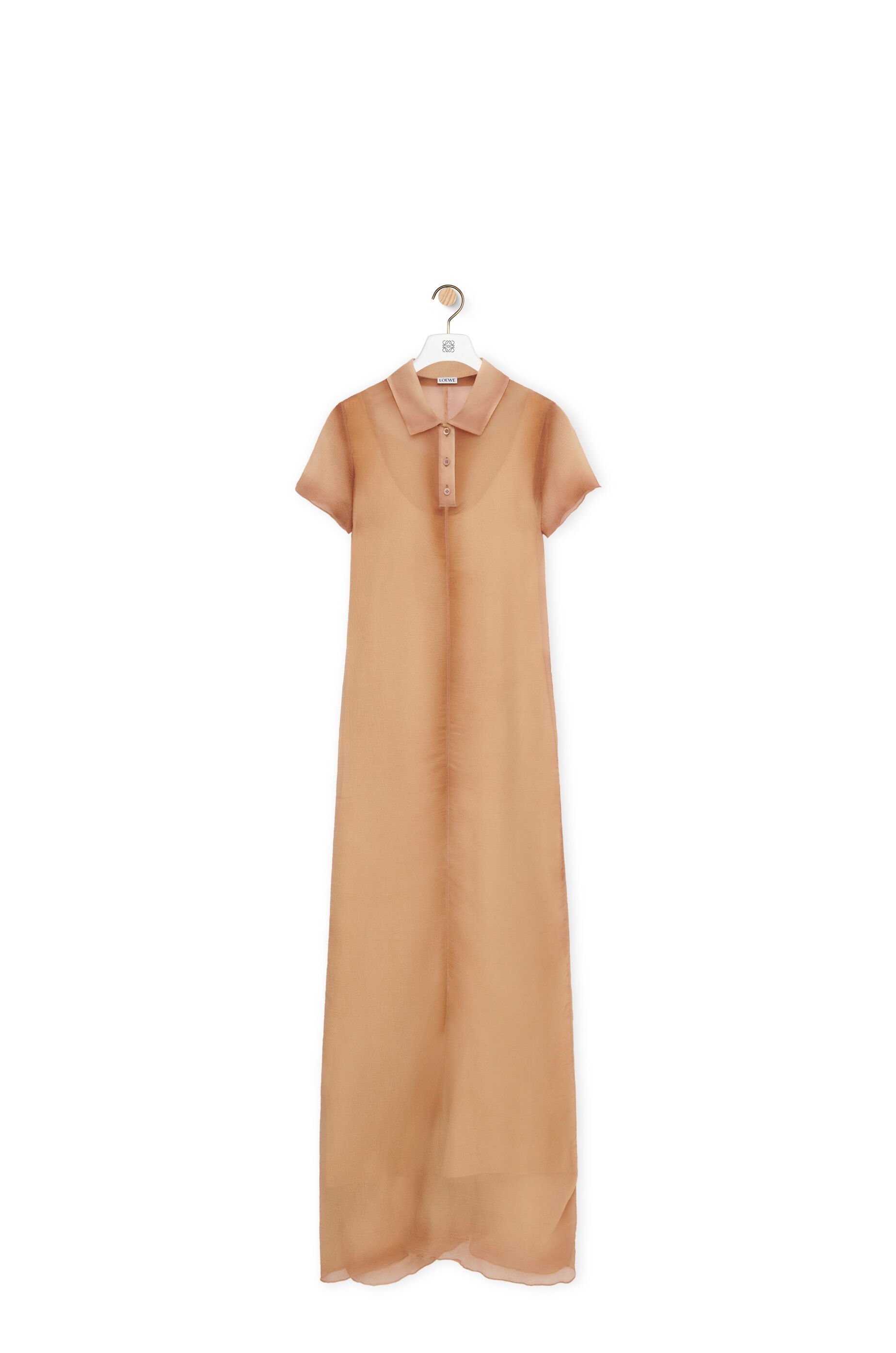 Polo dress in silk - 1